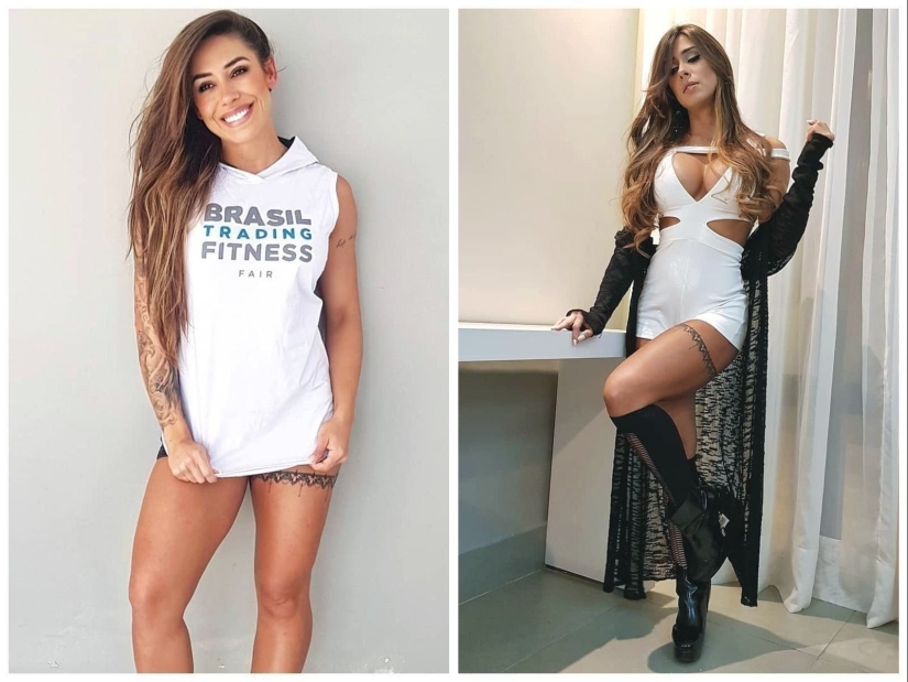 A selection of sports beauties proving that fitness is not only health, but also beauty