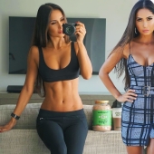 A selection of sports beauties proving that fitness is not only health, but also beauty