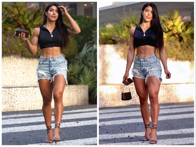 A selection of sports beauties proving that fitness is not only health, but also beauty