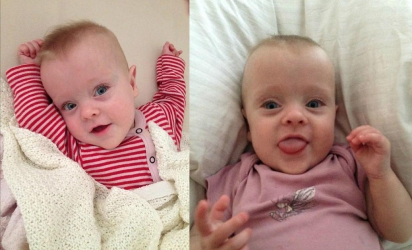 A touching story of a little baby