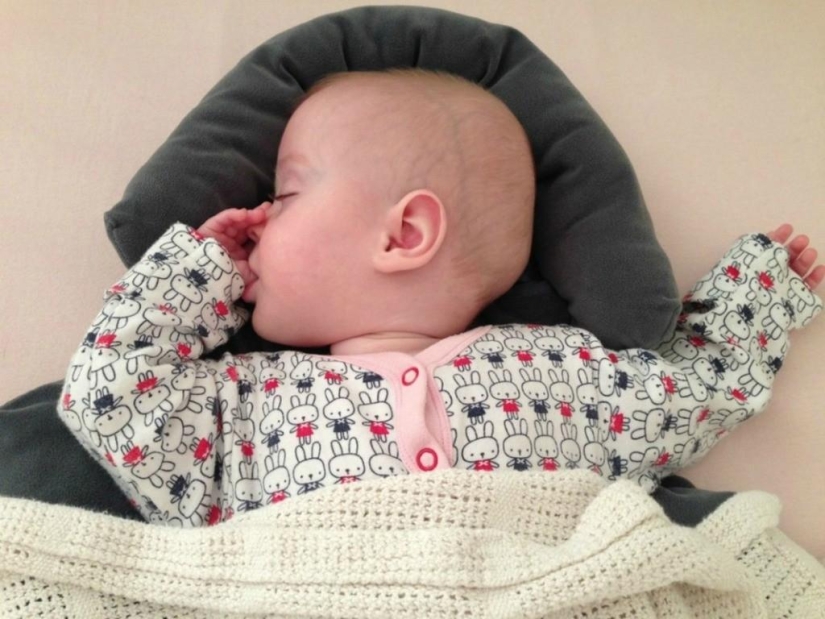 A touching story of a little baby