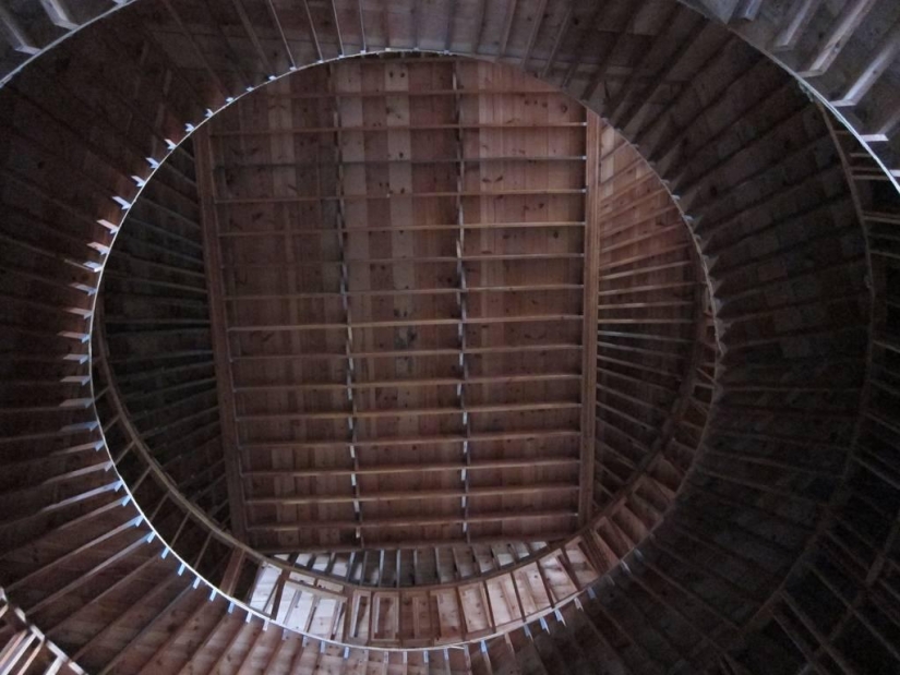 Abandoned igloo hotel in Alaska