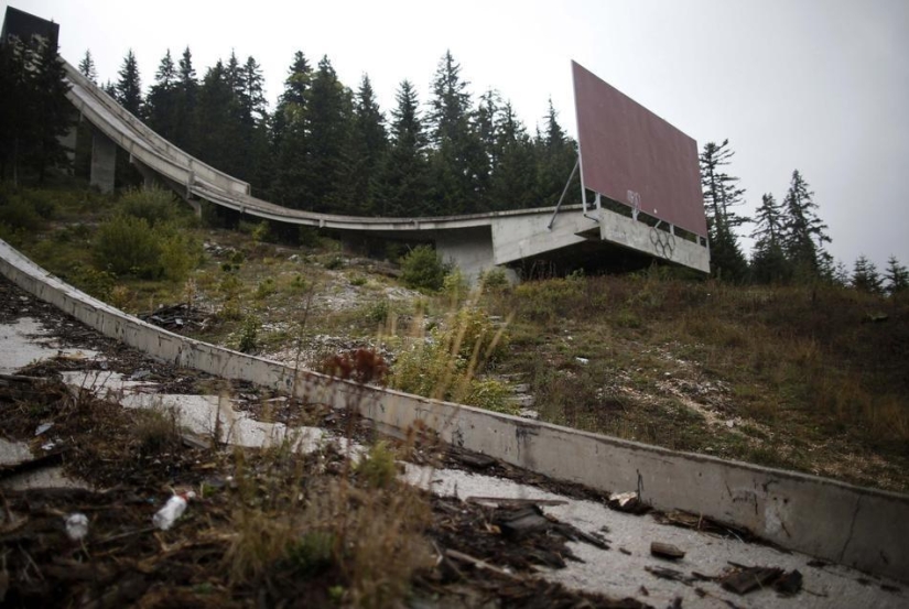 Abandoned places of Olympic glory in Sarajevo Abandoned places of Olympic glory in Sarajevo