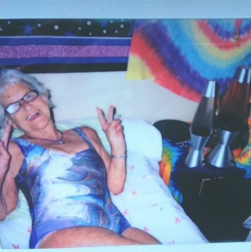 Abuela 'cool' de 86 años publica fotos locas en Instagram Abuela 'cool' de 86 años publica fotos locas en Instagram