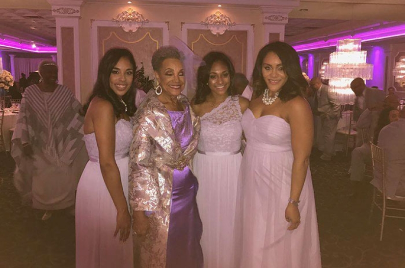 abuela de 86 años se casó con un vestido elegante de su propio diseño