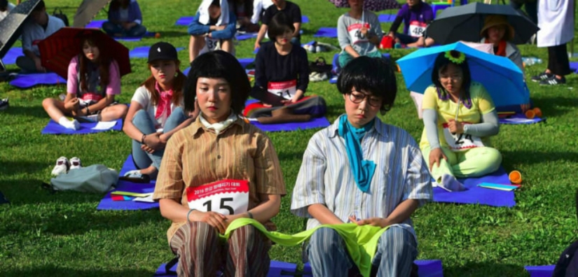 Active recreation: Doing nothing has become a sport in South Korea