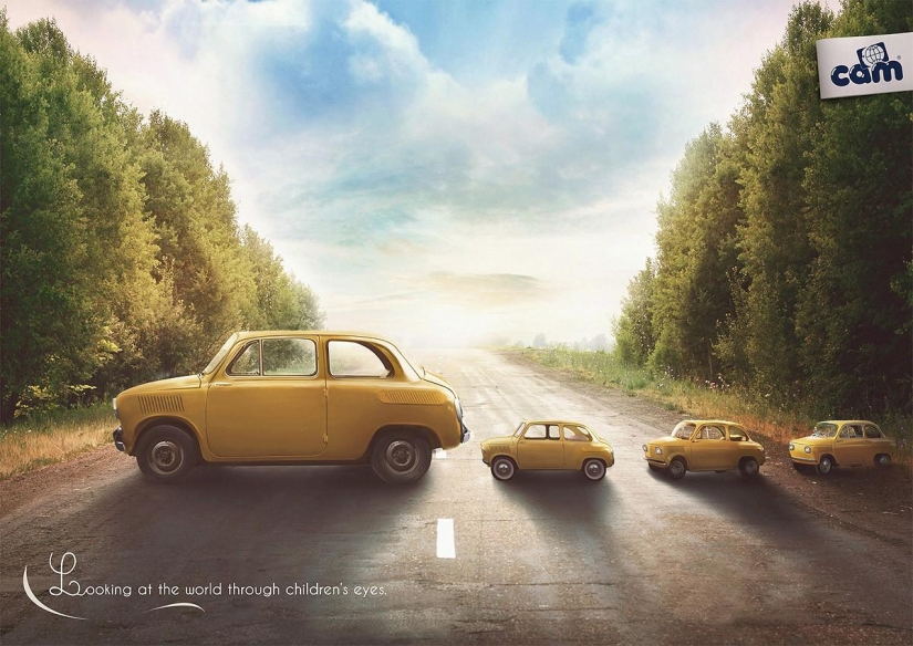 Advertising Masterpieces: The World Through the Eyes of a Child Advertising Masterpieces: The World Through the Eyes of a Child