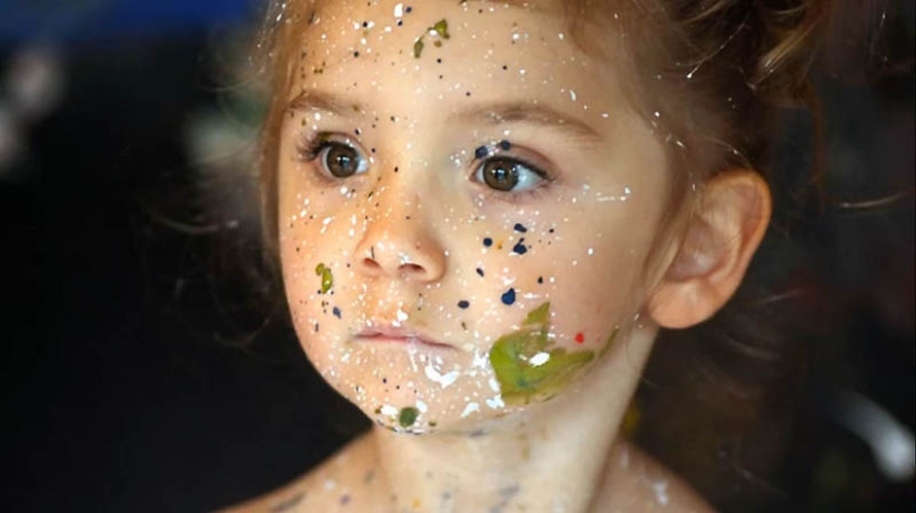 Aelita Andre es la artista más joven del mundo