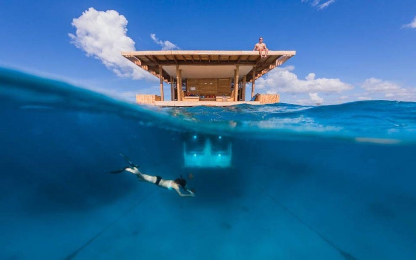 Africa&#39;s first underwater hotel room