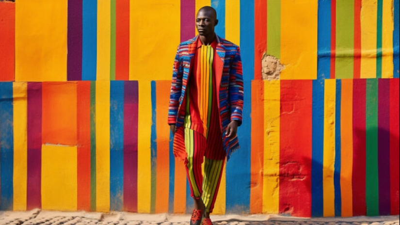 Afro-Colorism Fashion Photos Made By AI