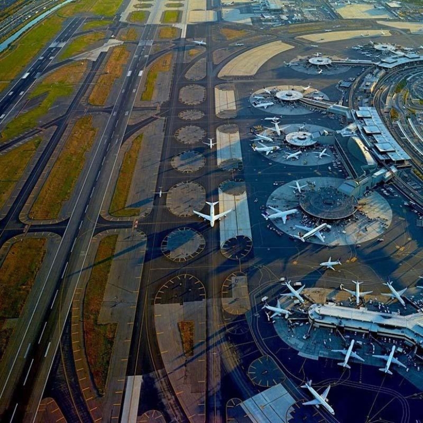 Airports from above