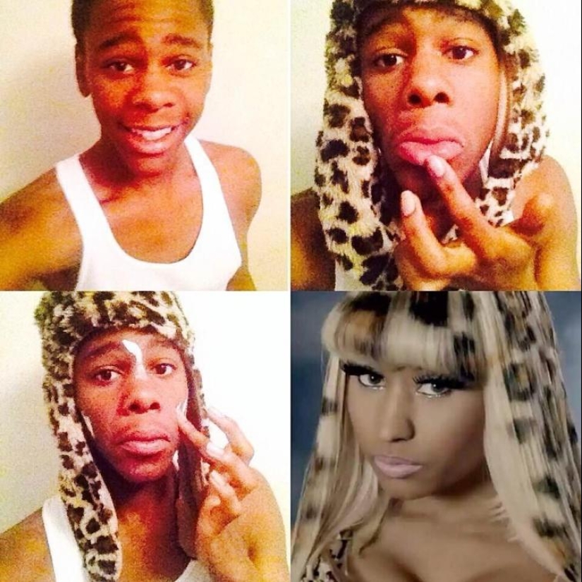 Almost looks like a new network trend #MakeupTransformation