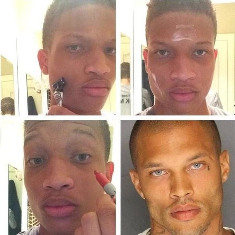 Almost looks like a new network trend #MakeupTransformation