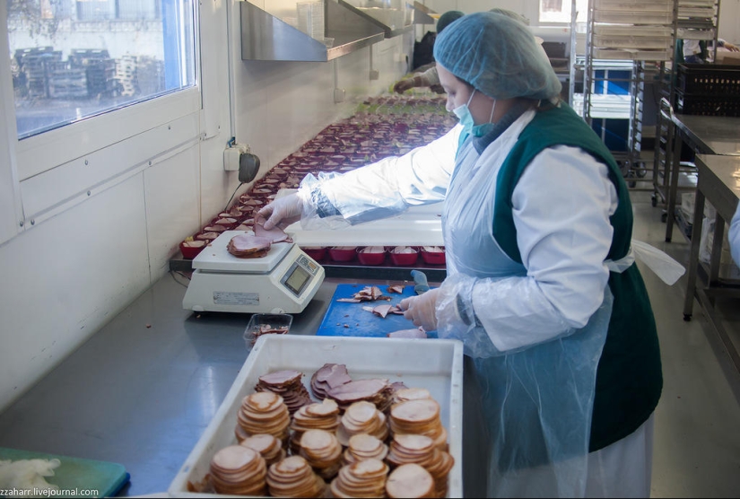 Alta cocina: catering en el aeropuerto de Koltsovo