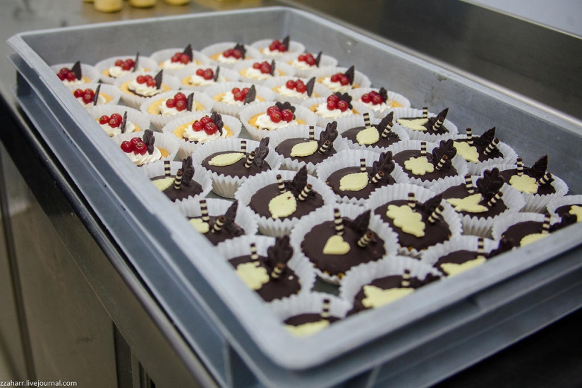 Alta cocina: catering en el aeropuerto de Koltsovo