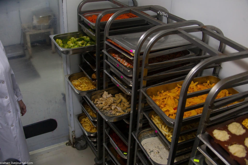 Alta cocina: catering en el aeropuerto de Koltsovo