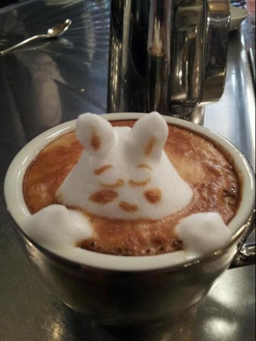 Amazing 3D Latte Drawings Amazing 3D Latte Drawings