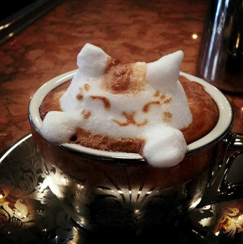 Amazing 3D Latte Drawings Amazing 3D Latte Drawings