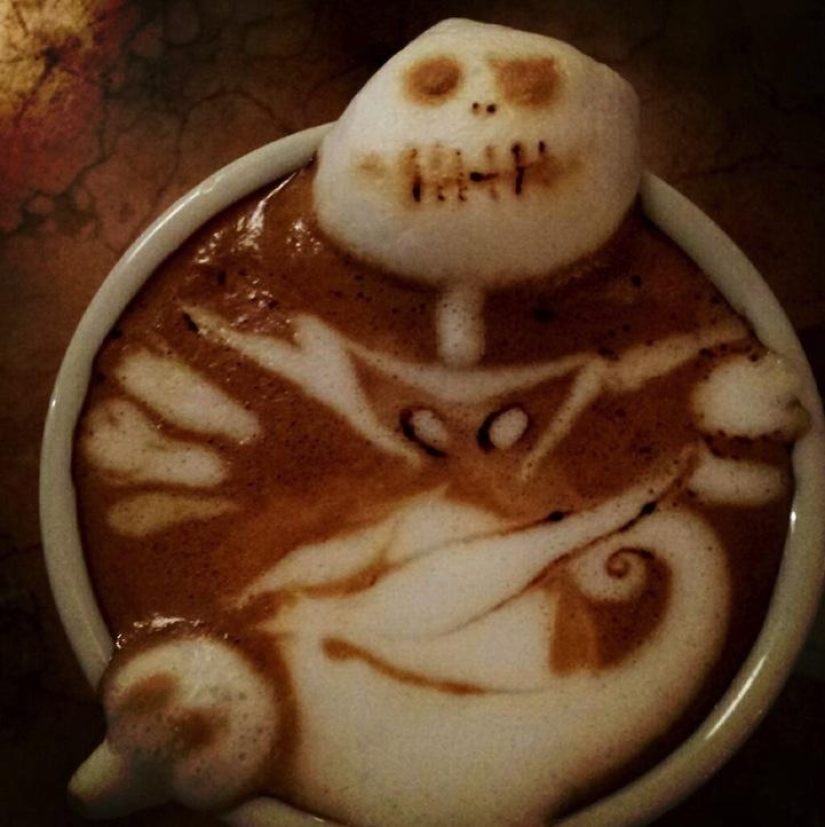 Amazing 3D Latte Drawings Amazing 3D Latte Drawings