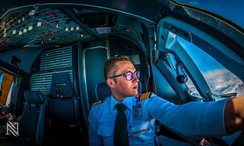 Amazing photos from the cockpit