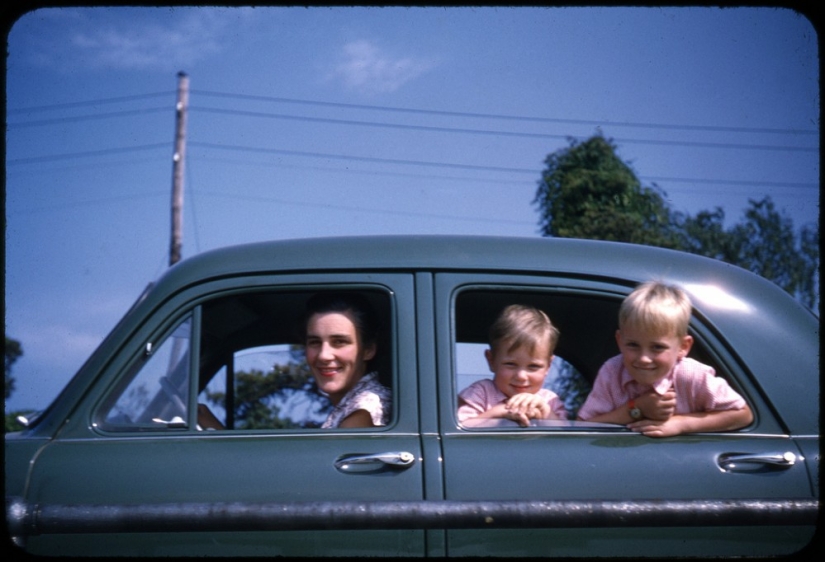 America 50s in color