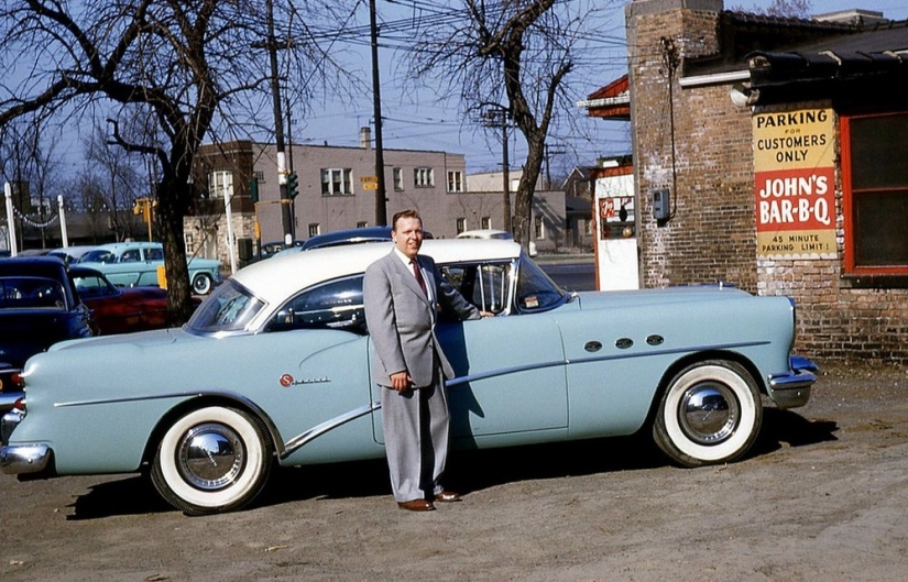 America 50s in color