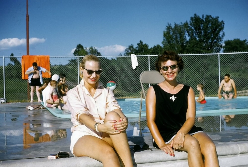 America 50s in color