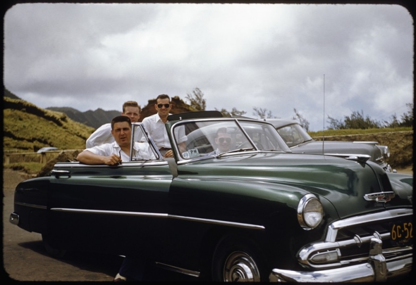 America 50s in color