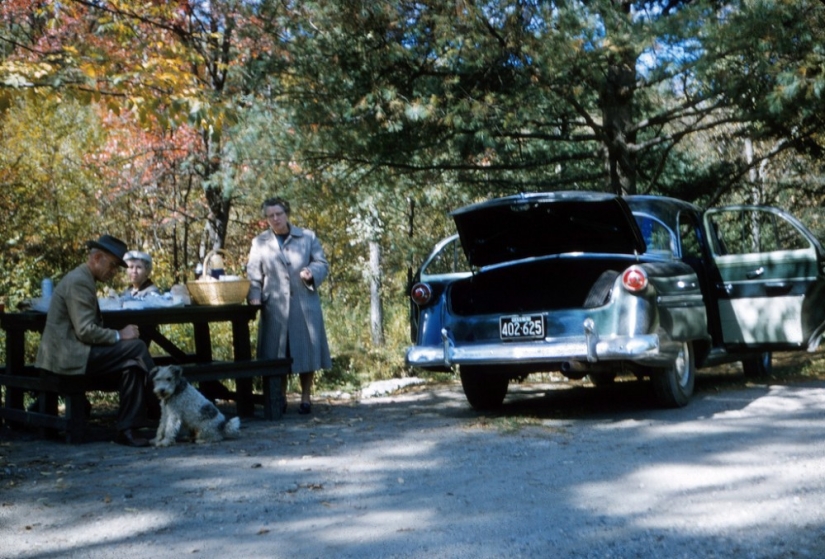 America 50s in color