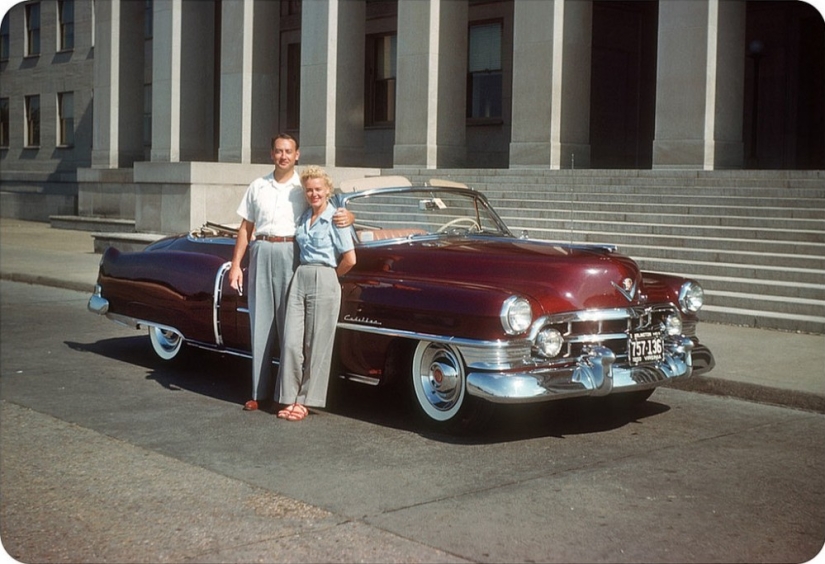 America 50s in color