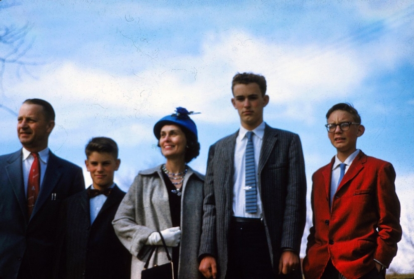 America 50s in color