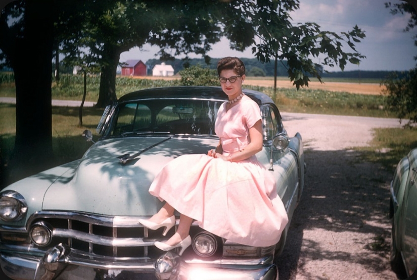 America 50s in color