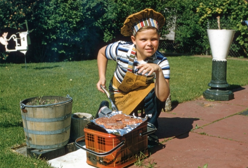 America 50s in color