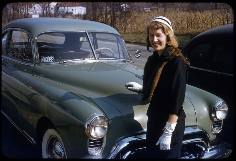 America 50s in color