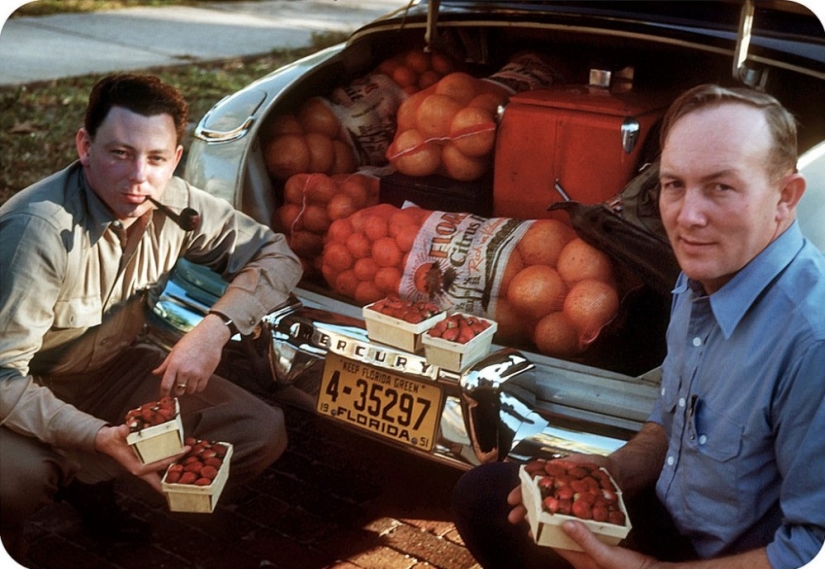 America 50s in color