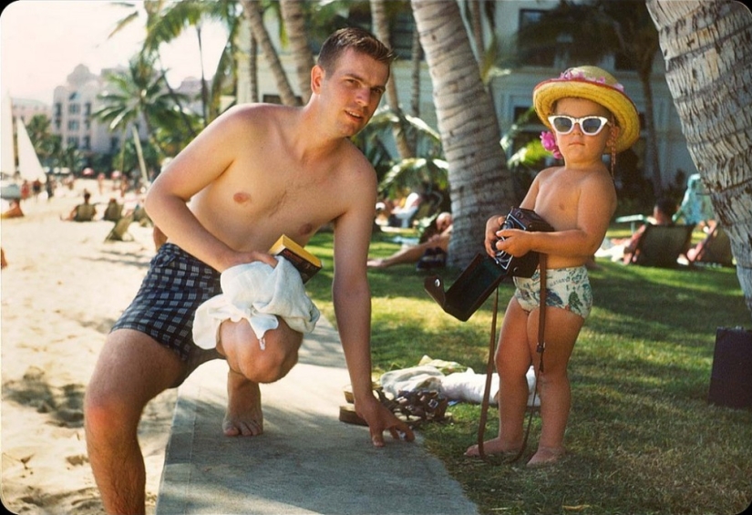 America 50s in color