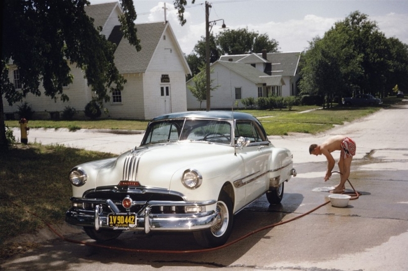 América años 50 en color