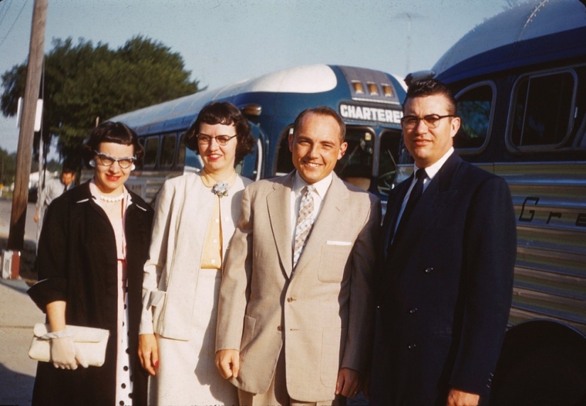 América años 50 en color