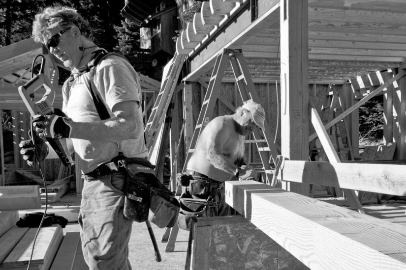 América en el trabajo en fotos amateur