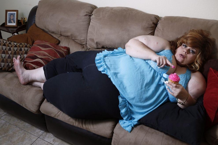 Americana se pone cachonda con la comida Americana se pone cachonda con la comida