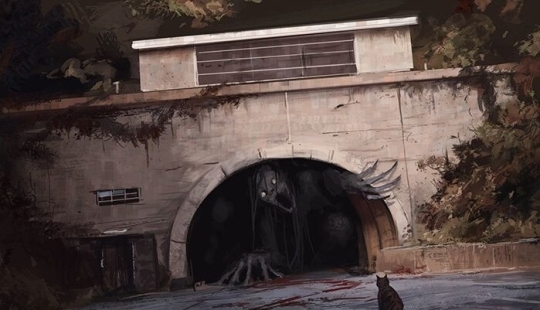 An Austrian artist draws scary scenes that will keep you awake today: 13 photos