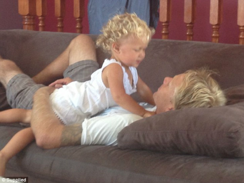 An English woman fell in love with a sperm donor, from whom she gave birth to a daughter