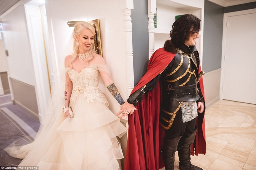 And death will not separate: a couple obsessed with vampires arranged a wedding for 120 thousand dollars And death will not separate: a couple obsessed with vampires arranged a wedding for 120 thousand dollars