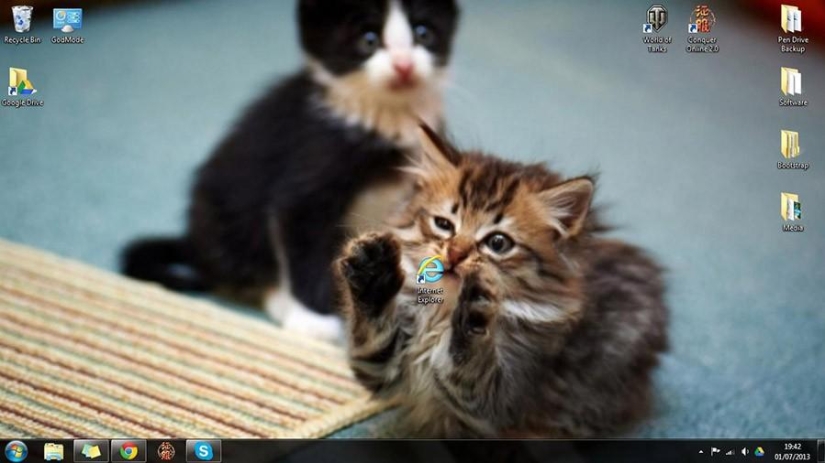 And on the desktop, too, you can create And on the desktop, too, you can create