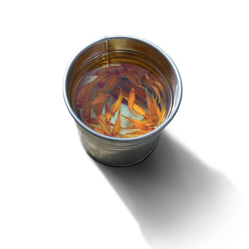 Animales hiperrealistas hechos de acrílico y resina. Animales hiperrealistas hechos de acrílico y resina.