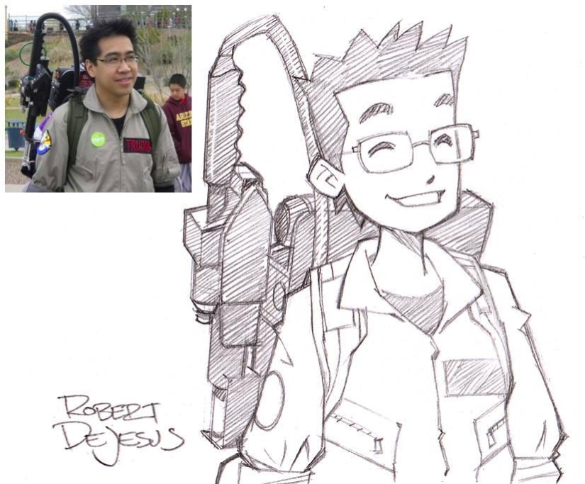 Anime characters from real people