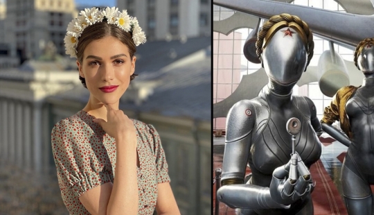Anita Pudikova — prototype of the Twins from the game Atomic Heart Anita Pudikova — prototype of the Twins from the game Atomic Heart