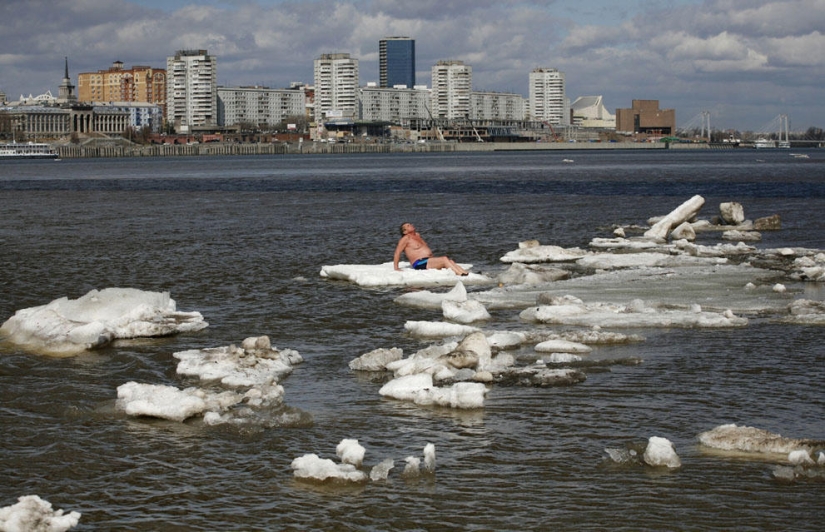 Año en el río Yenisei Año en el río Yenisei