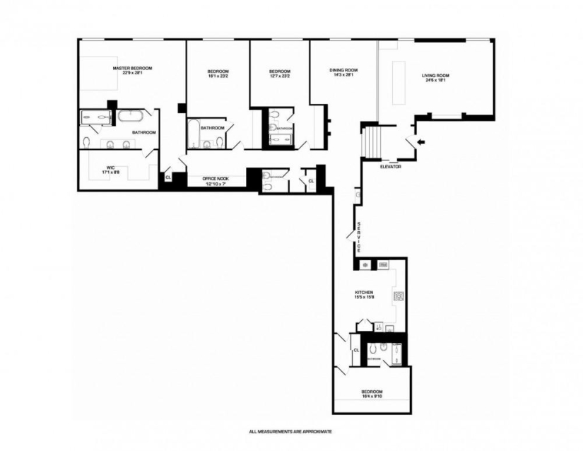 apartamento de $25 millones