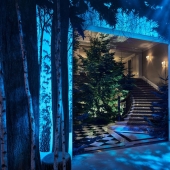Apple designers have transformed a London hotel for Christmas